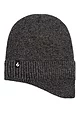 Mens 1 Pack SOCKSHOP Heat Holders Expedition Drop Neck Hat - Charcoal