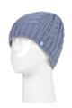 Ladies 1 Pack Heat Holders 4.7 Tog Heatweaver Yarn Hat - Dusky Blue