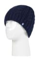 Ladies 1 Pack Heat Holders 4.7 Tog Heatweaver Yarn Hat - Dark Navy