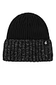 Mens 1 Pack SOCKSHOP Heat Holders Halmstad Chunky Twist Turnover Hat - Black