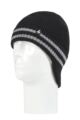 Mens 1 Pack SOCKSHOP Heat Holders Workforce Drop Neck Hat - Black