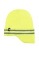 Mens 1 Pack SOCKSHOP Heat Holders Workforce Drop Neck Hat - Bright Yellow