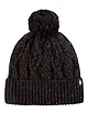 Women's 1 Pack SOCKSHOP Heat Holders Salzburg Cable Knit Hat - Black