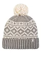 Women's 1 Pack SOCKSHOP Heat Holders Billingen Turn Over Cuff Hat - Light Grey