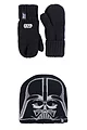 Kids 1 Pack SOCKSHOP Heat Holders Disney Star Wars Darth Vader Hat & Mittens - Black