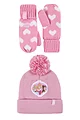 Kids 1 Pack SOCKSHOP Heat Holders Disney Princess Hat & Mittens - Pink