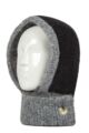 Women's 1 Pack SOCKSHOP Heat Holders Fern Button Snood - Black
