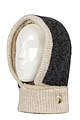 Women's 1 Pack SOCKSHOP Heat Holders Fern Button Snood - Charcoal