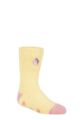 Kids 1 Pair SOCKSHOP Heat Holders Disney Beauty and the Beast Slipper Socks - Yellow