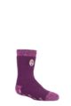 Kids 1 Pair Heat Holders Harry Potter Thermal Socks with Grips - Cerise