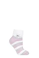 Women's 1 Pair Heat Holders Sleep Turn Over Cuff Socks - Cream
