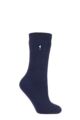 Ladies 1 Pair SOCKSHOP Original Heat Holders 2.3 TOG Thermal Socks - Navy