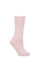 Ladies 1 Pair SOCKSHOP Original Heat Holders 2.3 TOG Thermal Socks - Rose Blush