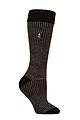 Women's 1 Pair SOCKSHOP Heat Holders 2.3 TOG Thermal Boot Socks - Black