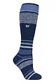 Women's 1 Pair SOCKSHOP Heat Holders 2.3 TOG Thermal Ski Socks - Indigo