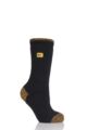 Ladies 1 Pair Heat Holders Workforce 2.3 TOG Reinforced Heel and Toe Work Wear Socks - Black