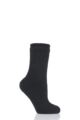 Mens and Ladies 1 Pair Heat Holders Waterproof 2.6 Tog Socks - Black
