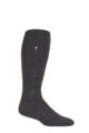 Mens 1 Pair SOCKSHOP Long Heat Holders 2.3 TOG Thermal Socks - Charcoal