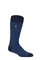 Mens 1 Pair SOCKSHOP Heat Holders 2.3 TOG Thermal Boot Socks - Navy
