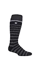 Mens 1 Pair Heat Holders 2.3 TOG Thermal Ski Socks - Black