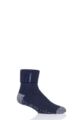 Mens 1 Pair Heat Holders Whittaker Lounge Socks - Navy