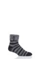 Mens 1 Pair Heat Holders Whittaker Lounge Socks - Black