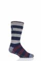 Mens 1 Pair Heat Holders Oakley Lounge Socks - Grey