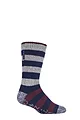 Mens 1 Pair Heat Holders Oakley Lounge Socks - Grey