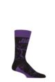 SOCKSHOP Music Collection 1 Pair Black Sabbath Cotton Socks - Logo and Demon