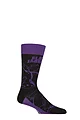 SOCKSHOP Music Collection 1 Pair Black Sabbath Cotton Socks - Logo and Demon