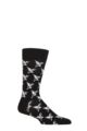 SOCKSHOP Music Collection 1 Pair Black Sabbath Cotton Socks - Demon Pattern