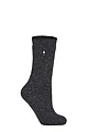 Women's 1 Pair SOCKSHOP Heat Holders 2.9 TOG Merino Wool Socks - Black