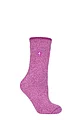 Women's 1 Pair SOCKSHOP Heat Holders 2.9 TOG Merino Wool Socks - Pink