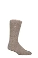 Mens 1 Pair SOCKSHOP Heat Holders 2.9 TOG Merino Wool Socks - Oatmeal