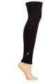 Mens and Women's 1 Pair SOCKSHOP Heat Holders IOMI FootNurse Original 2.3 TOG Knee and Leg Warmers - Black