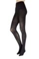 Ladies 1 Pair Charnos Eco 80 Denier Opaque Tights - Black