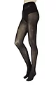 Women's 1 Pair Charnos Extra Fine Cotton Tights - Black