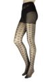Women's 1 Pair Charnos Sheer Diamond Tights - Black