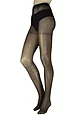 Womens 1 Pair Charnos All Over Sparkle Tights - Black/Gold