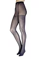 Women's 1 Pair Charnos Tuelle Chevron Tights - Navy