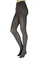 Women's 1 Pair Charnos Textured Tights - Grey