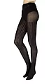 Women's 1 Pair Charnos Chunky Cable Knit Tights - Black