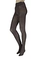 Women's 1 Pair Charnos Opaque Cable Knit Tights - Grey