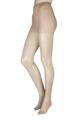 Ladies 3 Pair 24/7 Charnos 15 Denier + Lycra Tight - Champagne