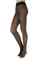 Women's 1 Pair Charnos Sheer Look Opaque Tights - Black/Nude