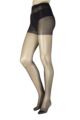 Women's 1 Pair Charnos 15 Denier Energising Medium Support Compression Tights - Black