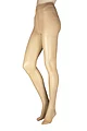 Women's 1 Pair Charnos 15 Denier Energising Medium Support Compression Tights - Natural