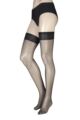 Ladies 1 Pair Charnos 10 Denier Elegance Sheer Stocking - Black