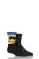 Boys 2 Pair SOCKSHOP DC Comics Mix Batman Socks - Assorted