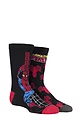 Kids 2 Pair SOCKSHOP Marvel The Amazing Spider-Man Cotton Socks - Assorted